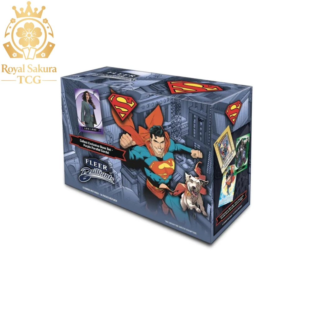 2025 Upper Deck Fleer Brilliants Superman Mega Box