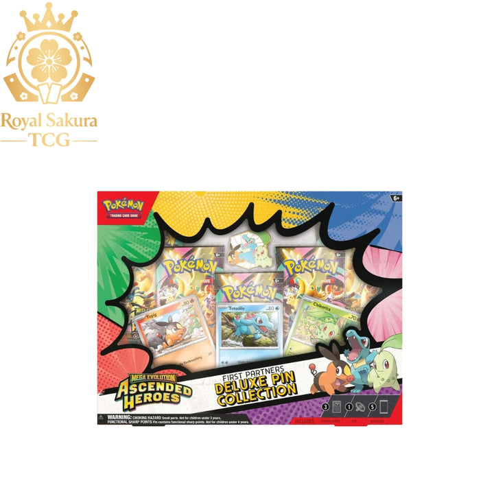 Ascended Heroes First Partners Deluxe Pin Collection