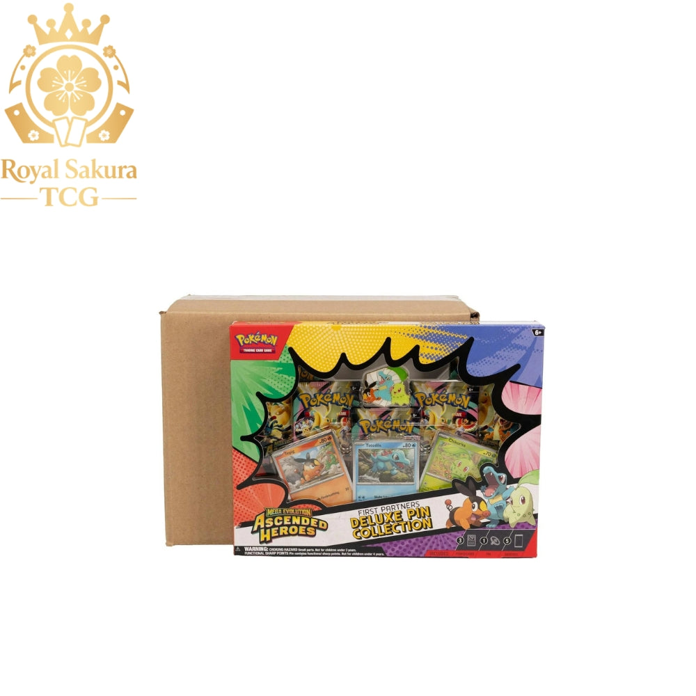 Ascended Heroes First Partners Deluxe Pin Collection Case