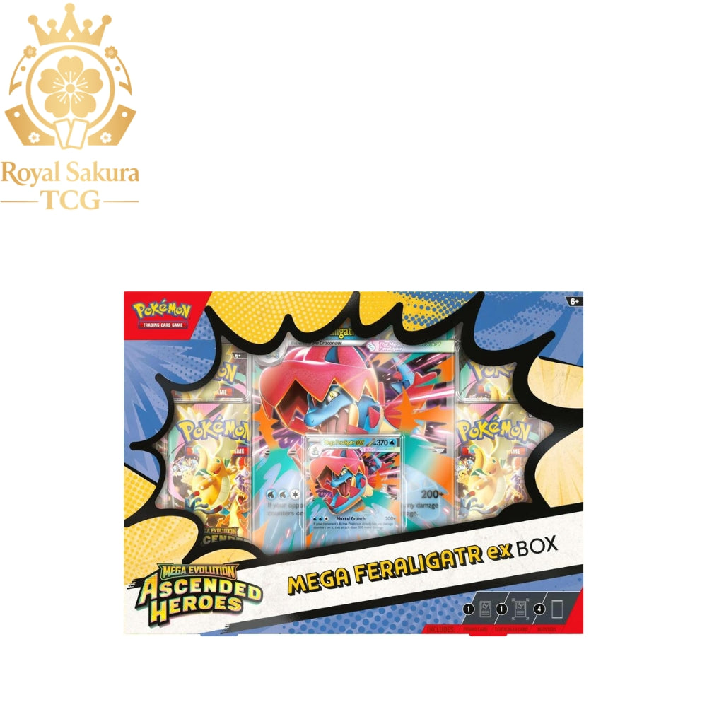 Ascended Heroes Mega Feraligatr ex Box