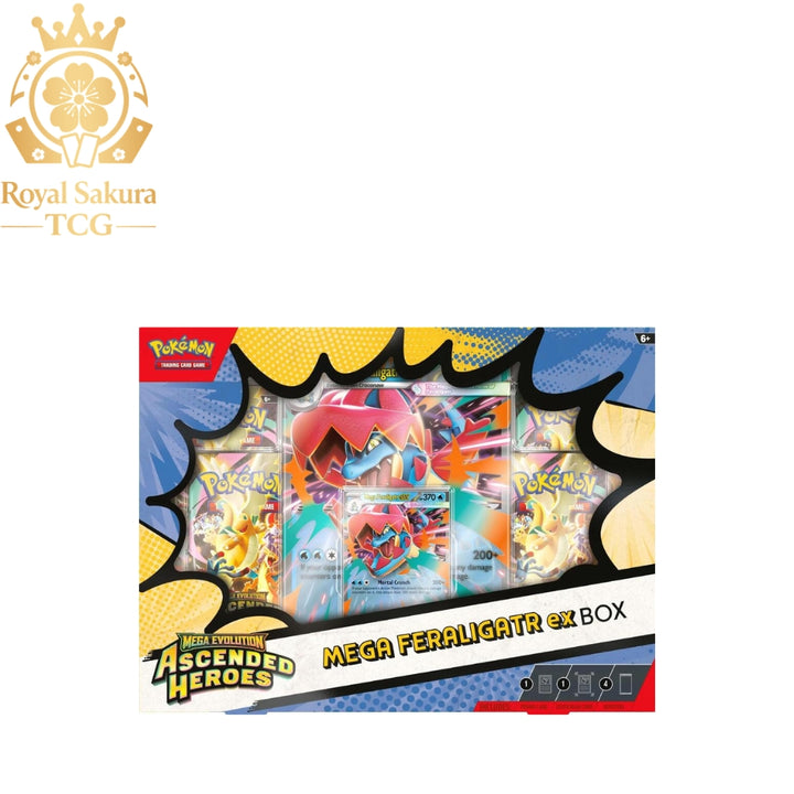 Ascended Heroes Mega Feraligatr ex Box