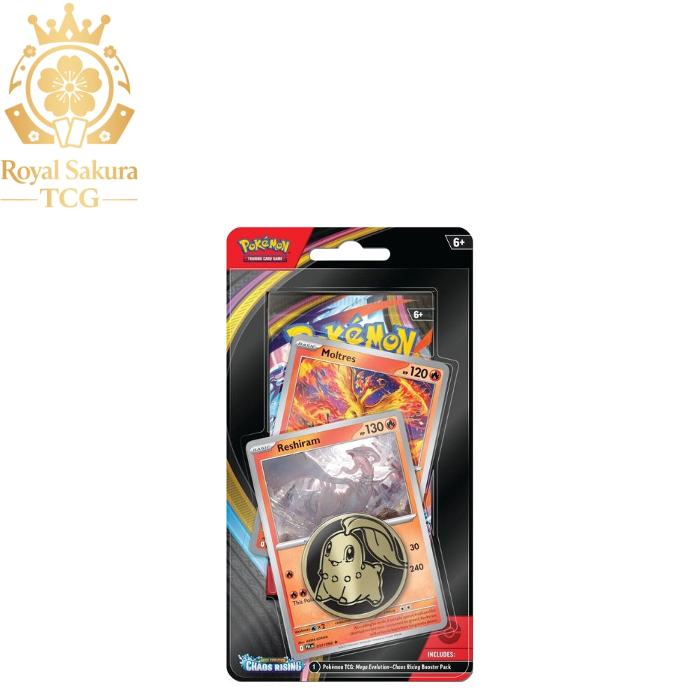 Chaos Rising Single Pack Blister [Reshiram/Moltres]