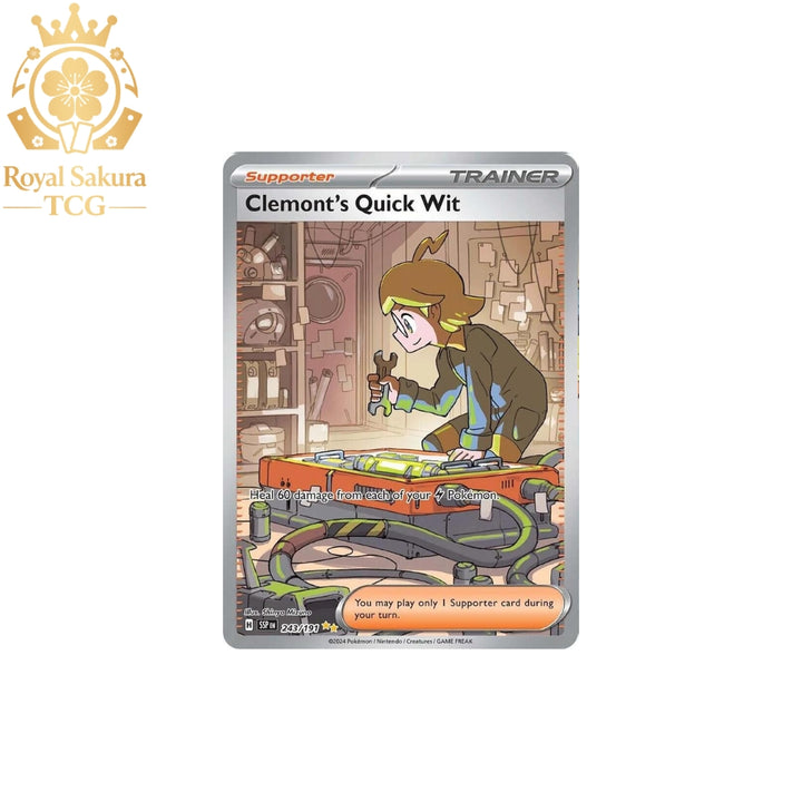 Clemont's Quick Wit 243/191 SV08 Surging Sparks
