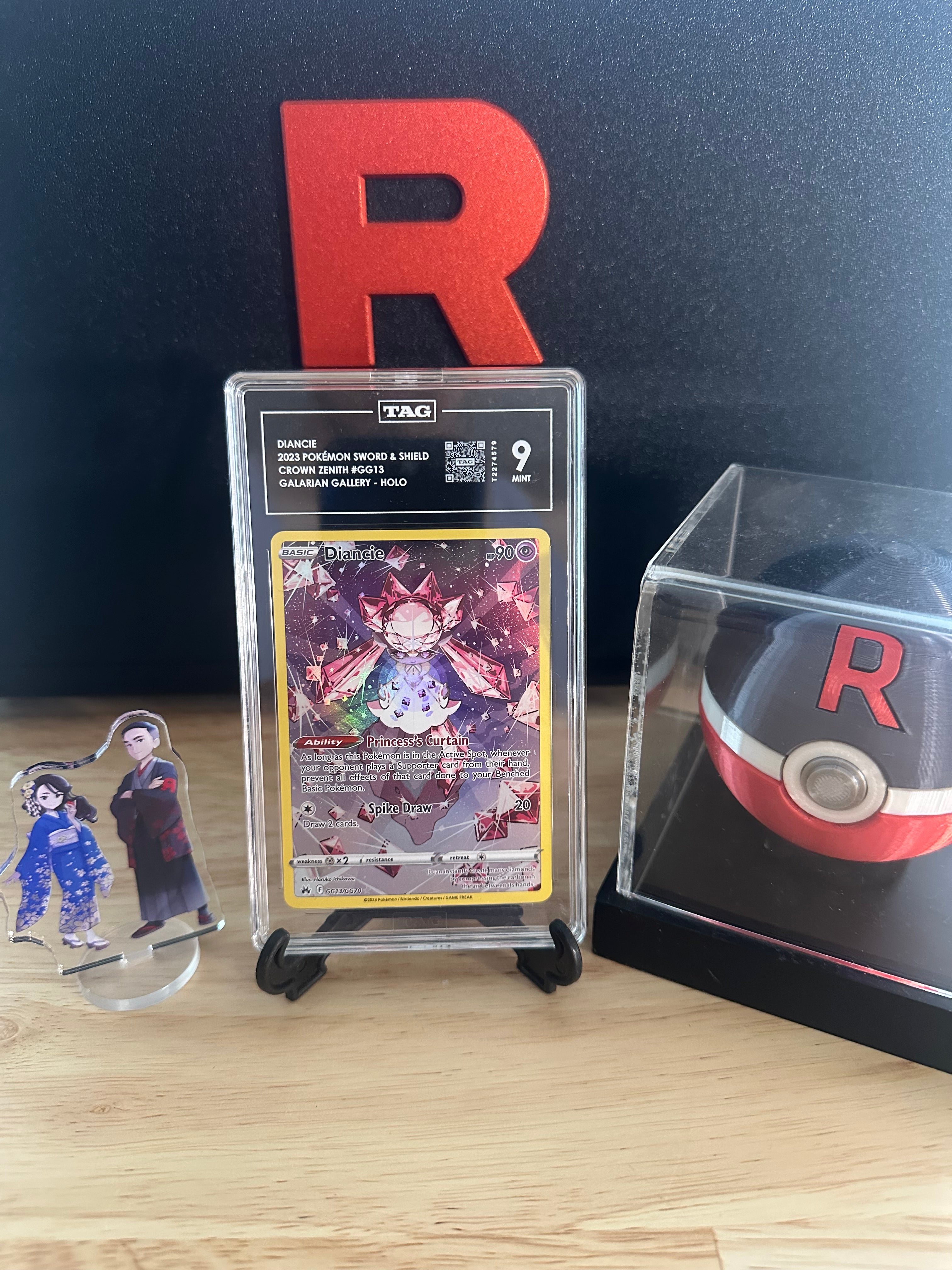 Pokémon Diancie Holo TAG 9 Crown Zenith Galarian Gallery