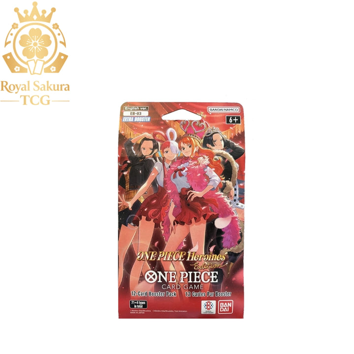 Extra Booster: One Piece Heroines Edition Sleeved Booster Pack
