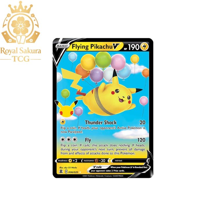 Flying Pikachu V - Celebrations