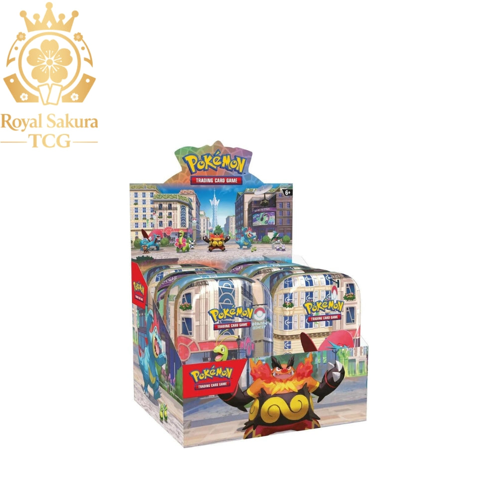 Lumiose City Mini Tin Display