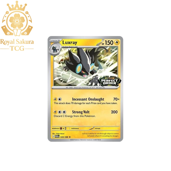 Luxray (Perfect Order Stamped) (Sealed)