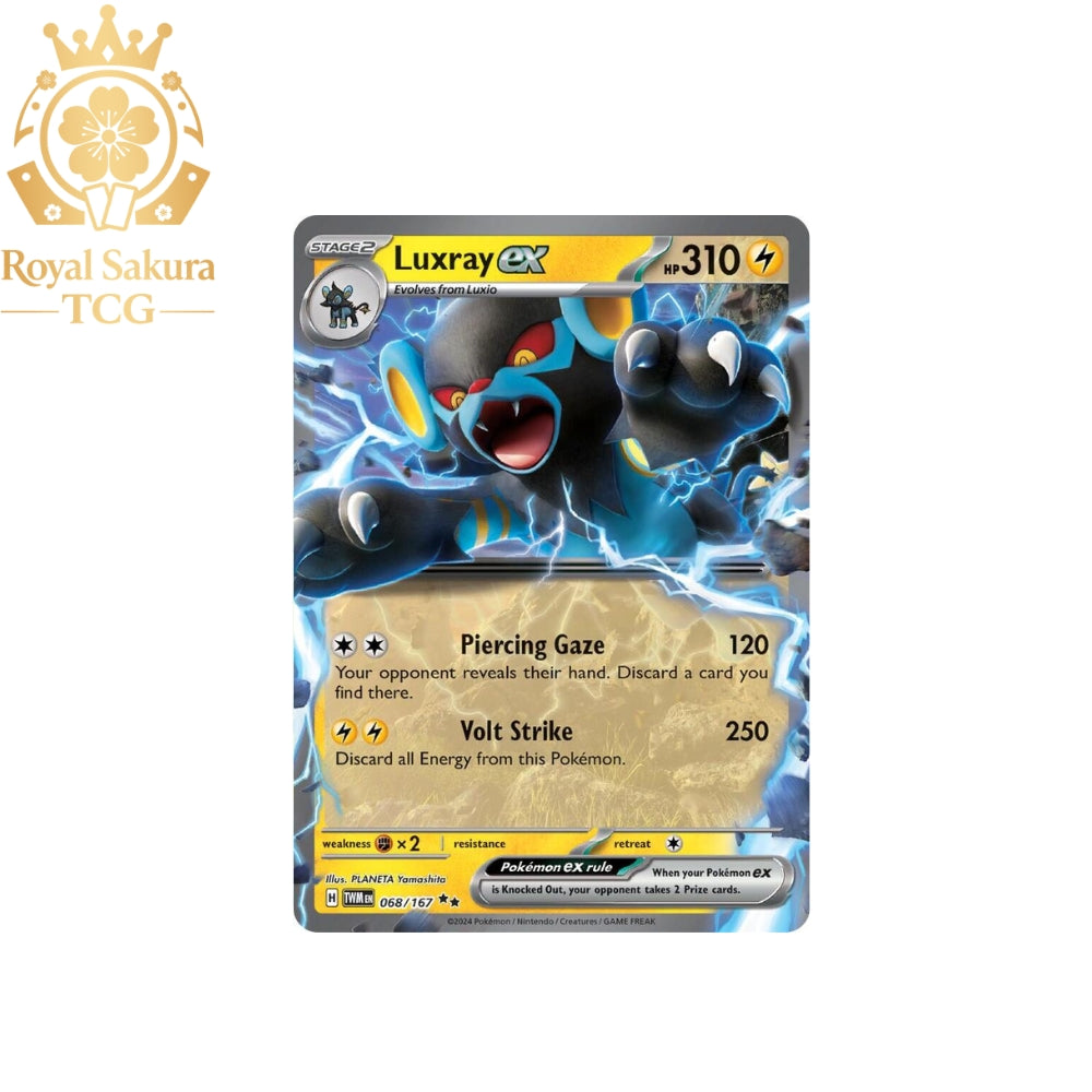 pokemon card luxray ex Luxray ex - 068/167