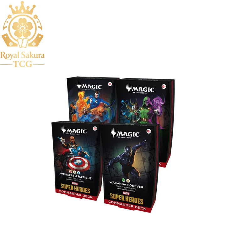 Marvel Super Heroes Commander Deck Case - Commander