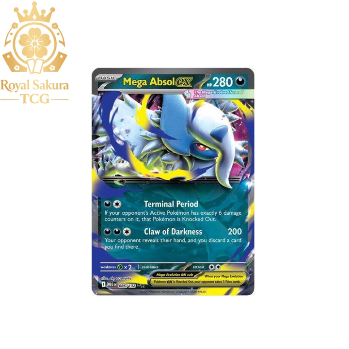 Mega Absol ex - 086/132 - ME01: Mega Evolution