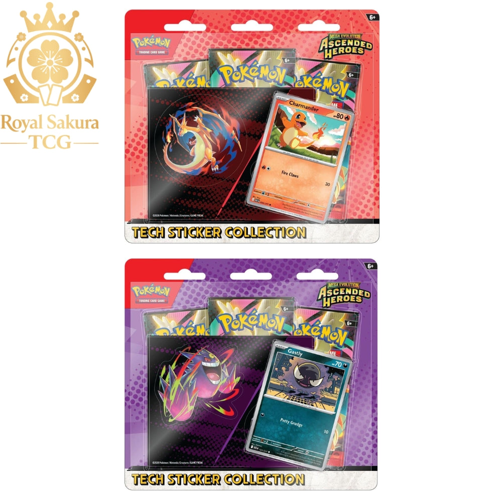 Mega Evolution: Ascended Heroes Tech Sticker Collection