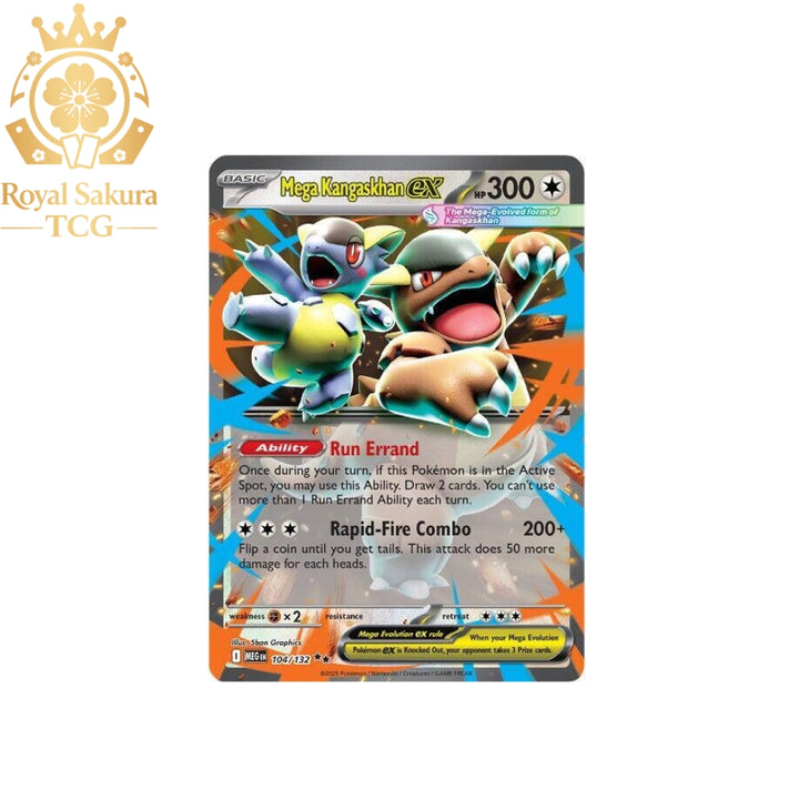 Mega Kangaskhan ex - 104/132 - ME01: Mega Evolution