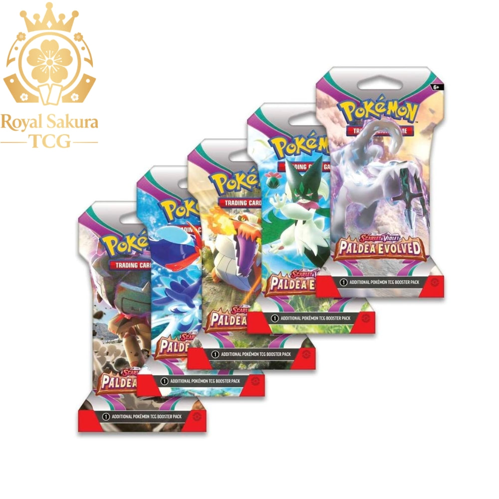 Paldea Evolved Sleeved Booster Pack