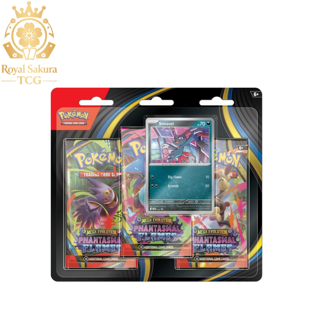 Phantasmal Flames 3 Pack Blister [Sneasel]