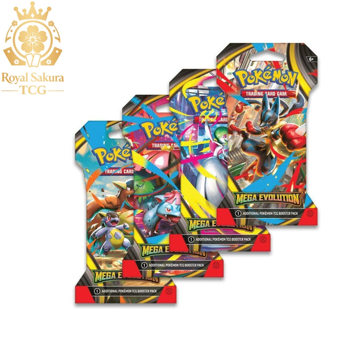 Pokemon Mega Evolution Sleeved Booster Pack
