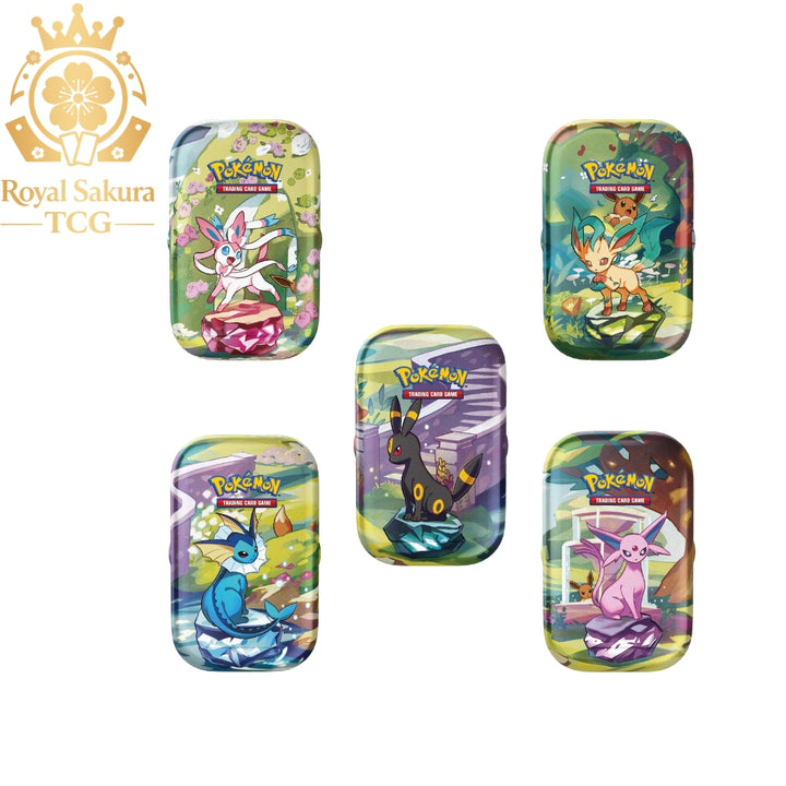 Prismatic Evolutions Mini Tin
