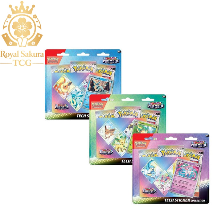Prismatic Evolutions Tech Sticker Collection