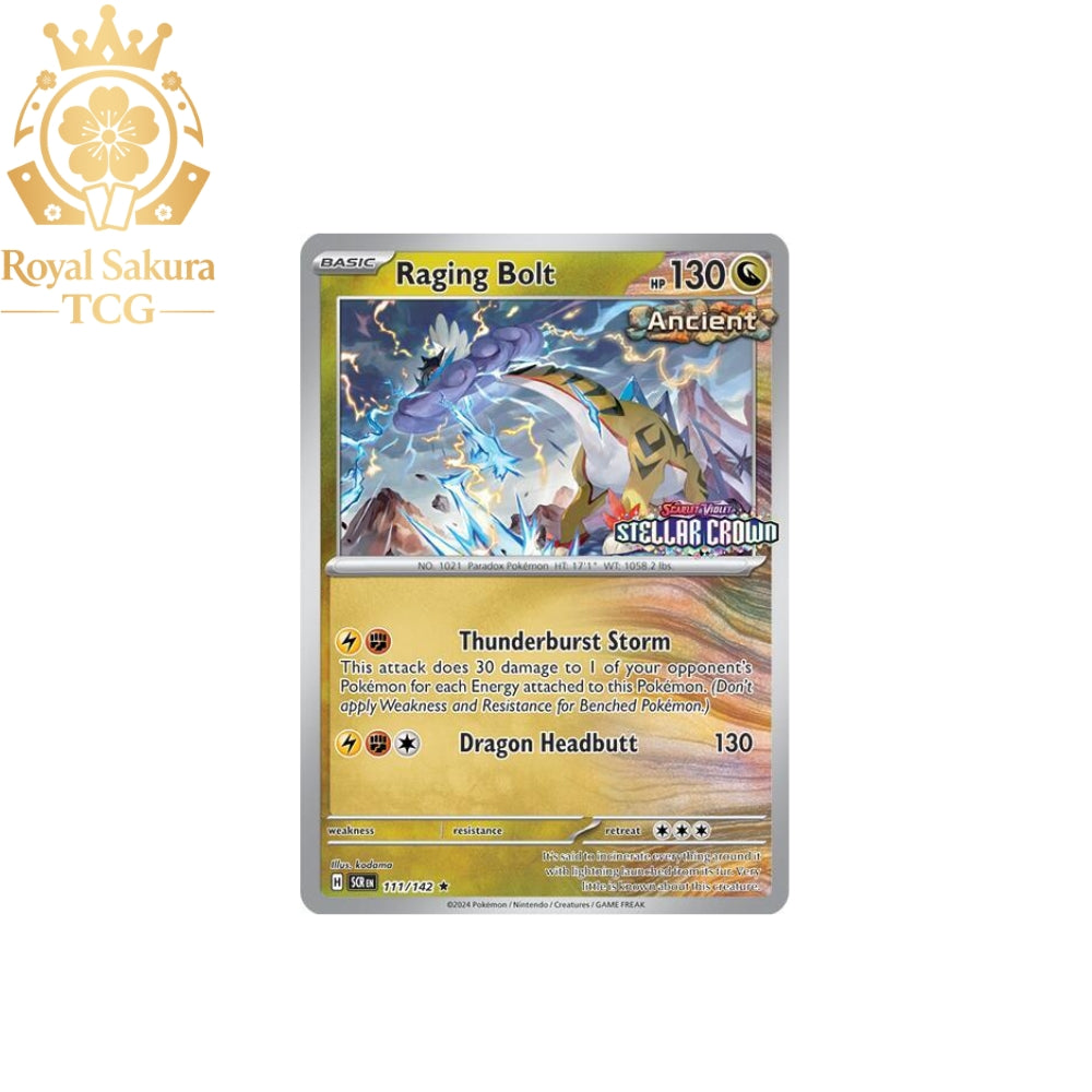 Raging Bolt (Cosmo Holo) Stamped (Sealed)