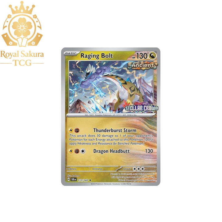 Raging Bolt (Cosmo Holo) Stamped (Sealed)