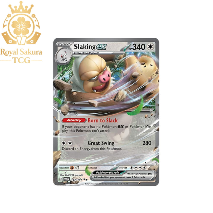 Slaking ex - 147/191 - SV08: Surging Sparks