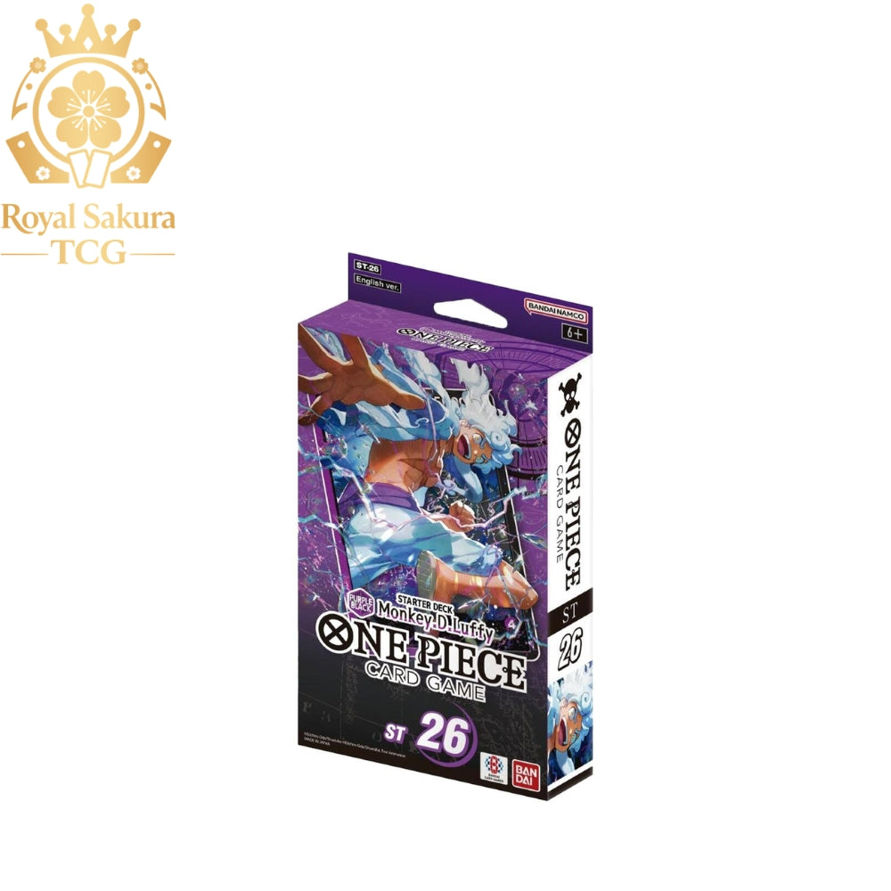Starter Deck 26: PURPLE/BLACK Monkey.D.Luffy