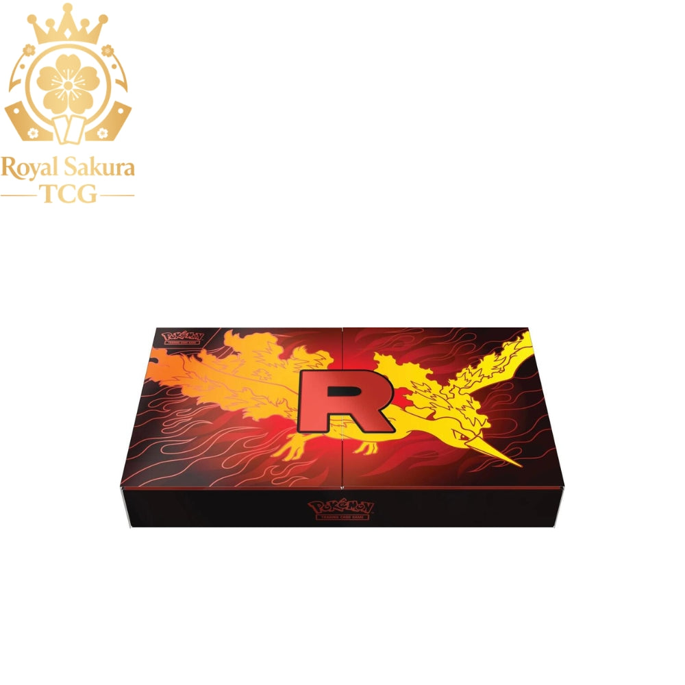 Team Rocket’s Moltres ex Ultra-Premium Collection With (Acrylic Case)
