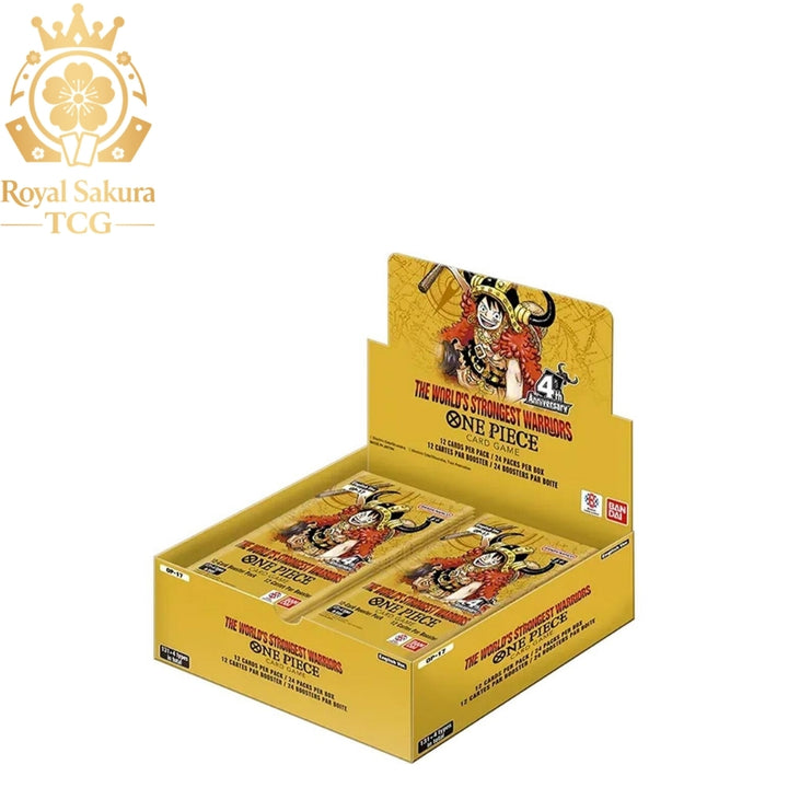 The World's Strongest Warriors Booster Box OP-17