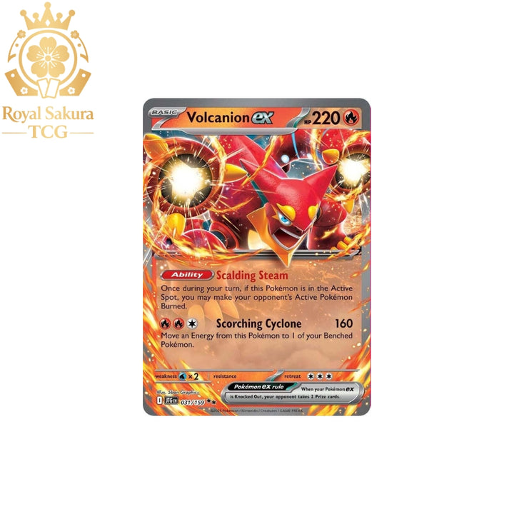 Volcanion ex 031/159 SV09 Journey Together